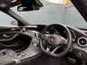 USED 2018 18 MERCEDES-BENZ C-CLASS 2.1 C220d AMG Line Estate 5dr Diesel G-Tronic+ Euro 6 (s/s) (170 ps) Dual zone climate control A/C, Black leather interior, Satellite navigation, Cruise control, Bluetooth, Voice control, USB input, Heated front seats, Paddleshift gears, Dynamic drive modes, Powered tailgate, Auto dimming rearview mirror, DAB radio, LED daytime running lights, Rear parking camera, Front & Rear parking sensors, Auto xenon headlights.