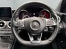 USED 2018 18 MERCEDES-BENZ C-CLASS 2.1 C220d AMG Line Estate 5dr Diesel G-Tronic+ Euro 6 (s/s) (170 ps) Dual zone climate control A/C, Black leather interior, Satellite navigation, Cruise control, Bluetooth, Voice control, USB input, Heated front seats, Paddleshift gears, Dynamic drive modes, Powered tailgate, Auto dimming rearview mirror, DAB radio, LED daytime running lights, Rear parking camera, Front & Rear parking sensors, Auto xenon headlights.