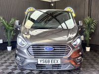 USED 2018 68 FORD TOURNEO CUSTOM 2.0 310 EcoBlue Titanium X Minibus Double Cab 5dr Diesel Manual L1 Euro 6 (s/s) (130 ps) DELIVERY AVALIABLE