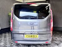 USED 2018 68 FORD TOURNEO CUSTOM 2.0 310 EcoBlue Titanium X Minibus Double Cab 5dr Diesel Manual L1 Euro 6 (s/s) (130 ps) DELIVERY AVALIABLE