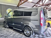 USED 2018 68 FORD TOURNEO CUSTOM 2.0 310 EcoBlue Titanium X Minibus Double Cab 5dr Diesel Manual L1 Euro 6 (s/s) (130 ps) DELIVERY AVALIABLE