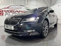 USED 2016 16 SKODA SUPERB 2.0 TSI Laurin & Klement Hatchback 5dr Petrol DSG Euro 6 (s/s) (220 ps) 2 keys, FSH, NAV, heated seats, DAB