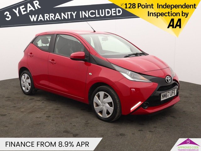 View our Toyota Aygo 1.0 VVT-i x-play Hatchback 5dr Petrol Manual Euro 6 (68 ps)