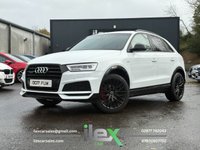 USED 2017 17 AUDI Q3 2.0 TDI Black Edition SUV 5dr Diesel S Tronic quattro Euro 6 (s/s) (184 ps) 184BHP | 73K Miles | Quattro Grip