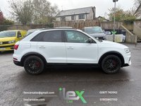 USED 2017 17 AUDI Q3 2.0 TDI Black Edition SUV 5dr Diesel S Tronic quattro Euro 6 (s/s) (184 ps) 184BHP | 73K Miles | Quattro Grip