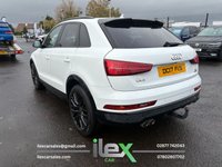 USED 2017 17 AUDI Q3 2.0 TDI Black Edition SUV 5dr Diesel S Tronic quattro Euro 6 (s/s) (184 ps) 184BHP | 73K Miles | Quattro Grip
