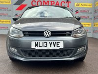 USED 2013 13 VOLKSWAGEN POLO 1.2 Match Edition Hatchback 3dr Petrol Manual Euro 5 (60 ps) PARKING SENSORS, LOW MILES!!!