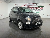 USED 2016 16 FIAT 500 1.2 ECO Pop Star Hatchback 3dr Petrol Manual Euro 6 (s/s) (69 bhp) 2 keys, alloys, A/C, bluetooth