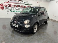 USED 2016 16 FIAT 500 1.2 ECO Pop Star Hatchback 3dr Petrol Manual Euro 6 (s/s) (69 bhp) 2 keys, alloys, A/C, bluetooth