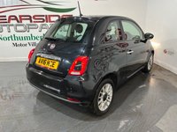 USED 2016 16 FIAT 500 1.2 ECO Pop Star Hatchback 3dr Petrol Manual Euro 6 (s/s) (69 bhp) 2 keys, alloys, A/C, bluetooth