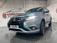 USED 2018 18 MITSUBISHI OUTLANDER 2.0h 12kWh 4h SUV 5dr Petrol Plug-in Hybrid CVT 4WD Euro 6 (s/s) (200 ps) 2 keys, 360 camera, cruise, DAB