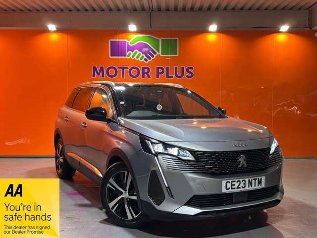 2023 PEUGEOT 5008 1.5 BlueHDi GT SUV 5dr Diesel EAT Euro 6 (s/s) (130 ps) 3D Nav. Camera. 18" Alloys.