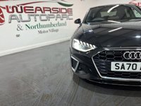 USED 2020 70 AUDI A4 2.0 TFSI 35 S line Saloon 4dr Petrol S Tronic Euro 6 (s/s) (150 ps) two keys, apple car play, climate