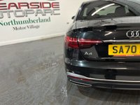 USED 2020 70 AUDI A4 2.0 TFSI 35 S line Saloon 4dr Petrol S Tronic Euro 6 (s/s) (150 ps) two keys, apple car play, climate
