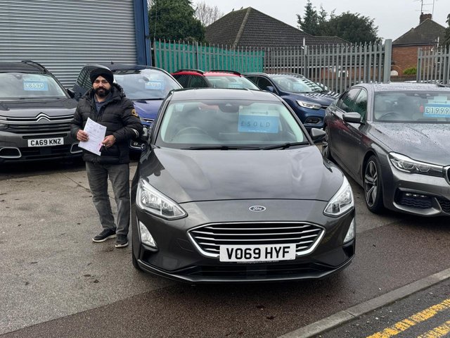 2019 69 Ford Focus 1.0T EcoBoost Zetec Hatchback 5dr Petrol Manual Euro 6 (s/s) (125 ps)