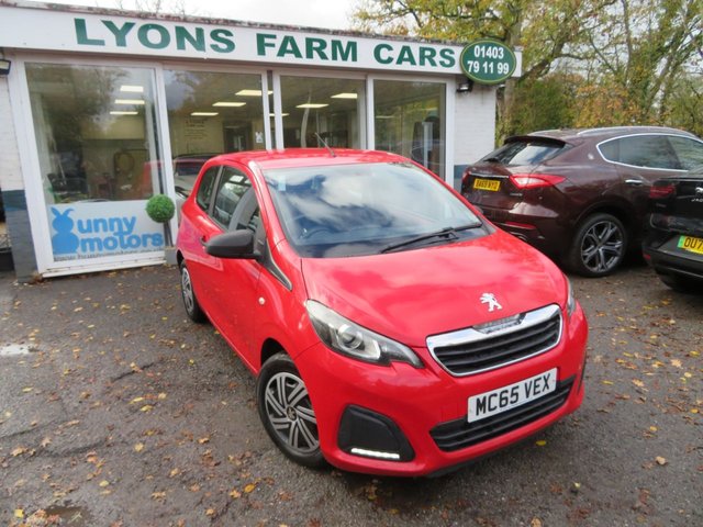 2015 65 Peugeot 108 1.0 Access Hatchback 3dr Petrol Manual Euro 6 (68 ps)