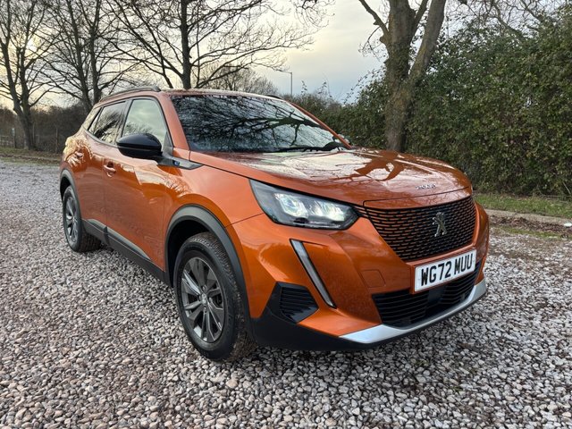 2008 2008 E 2008 100KW 50 KWH ALLURE 11KC ELECTRIC 2022 41300 ORANGE AUTOMATIC... photo