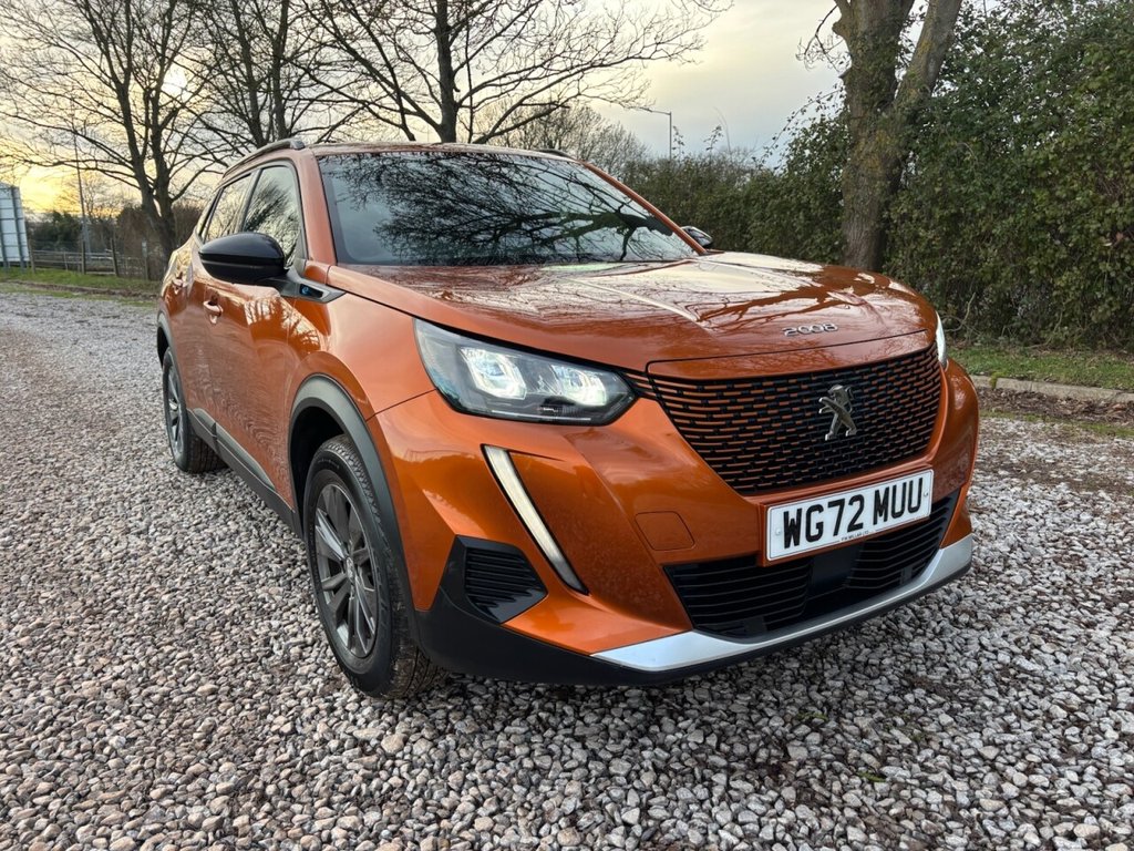 USED 2022 72 PEUGEOT E-2008 E-2008 100KW 50 KWH ALLURE (11KC) ELECTRIC &pound;ZERO DEPOSIT FINANCE