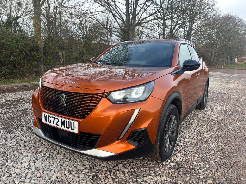 USED 2022 72 PEUGEOT E-2008 E-2008 100KW 50 KWH ALLURE (11KC) ELECTRIC &pound;ZERO DEPOSIT FINANCE