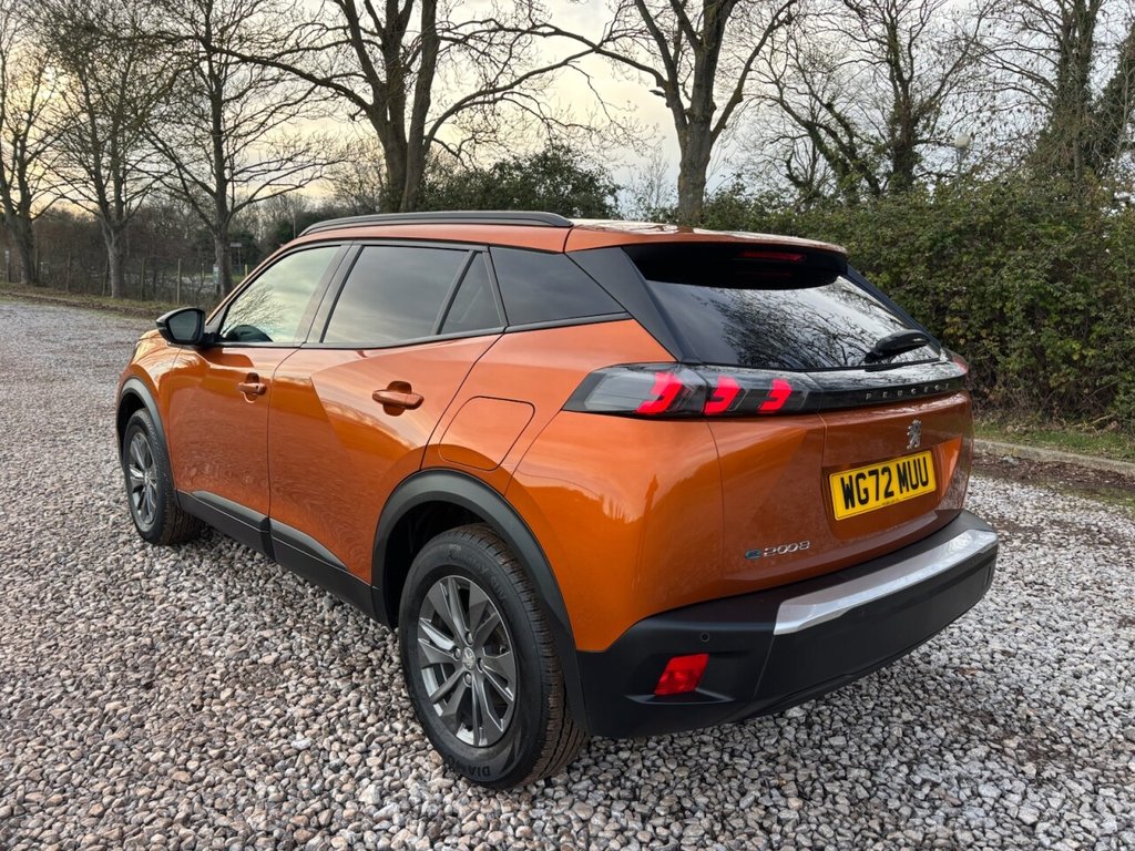 USED 2022 72 PEUGEOT E-2008 E-2008 100KW 50 KWH ALLURE (11KC) ELECTRIC &pound;ZERO DEPOSIT FINANCE