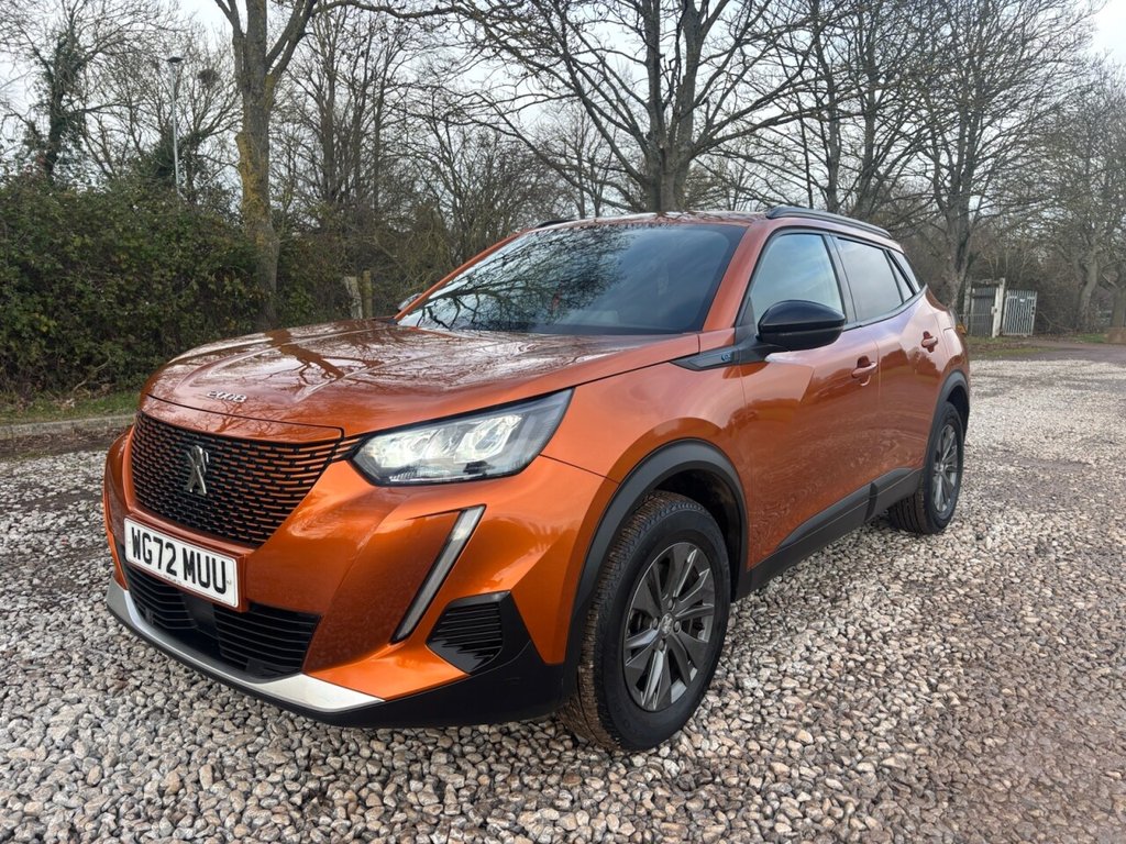 USED 2022 72 PEUGEOT E-2008 E-2008 100KW 50 KWH ALLURE (11KC) ELECTRIC &pound;ZERO DEPOSIT FINANCE