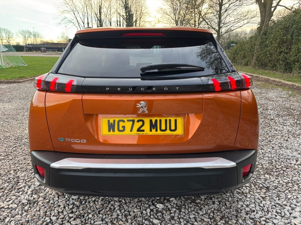 USED 2022 72 PEUGEOT E-2008 E-2008 100KW 50 KWH ALLURE (11KC) ELECTRIC &pound;ZERO DEPOSIT FINANCE