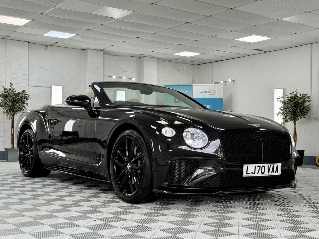 USED 2020 70 BENTLEY CONTINENTAL 6.0 W12 GTC Convertible 2dr Petrol Auto 4WD Euro 6 (635 ps) 