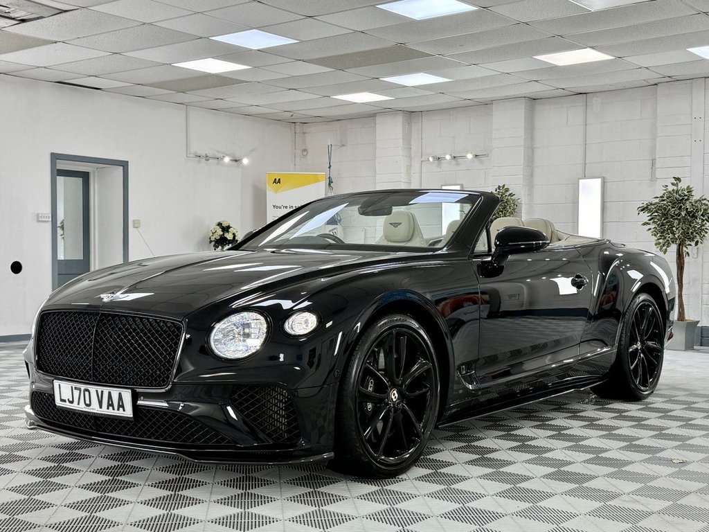 USED 2020 70 BENTLEY CONTINENTAL 6.0 W12 GTC Convertible 2dr Petrol Auto 4WD Euro 6 (635 ps) 