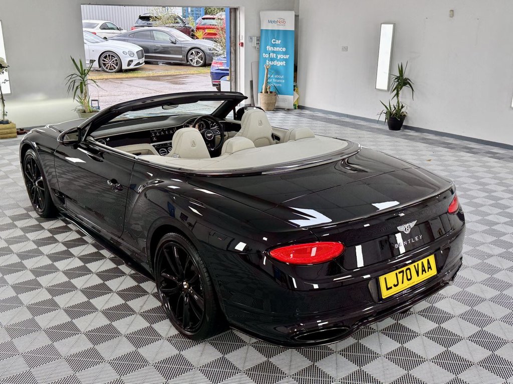 USED 2020 70 BENTLEY CONTINENTAL 6.0 W12 GTC Convertible 2dr Petrol Auto 4WD Euro 6 (635 ps) 