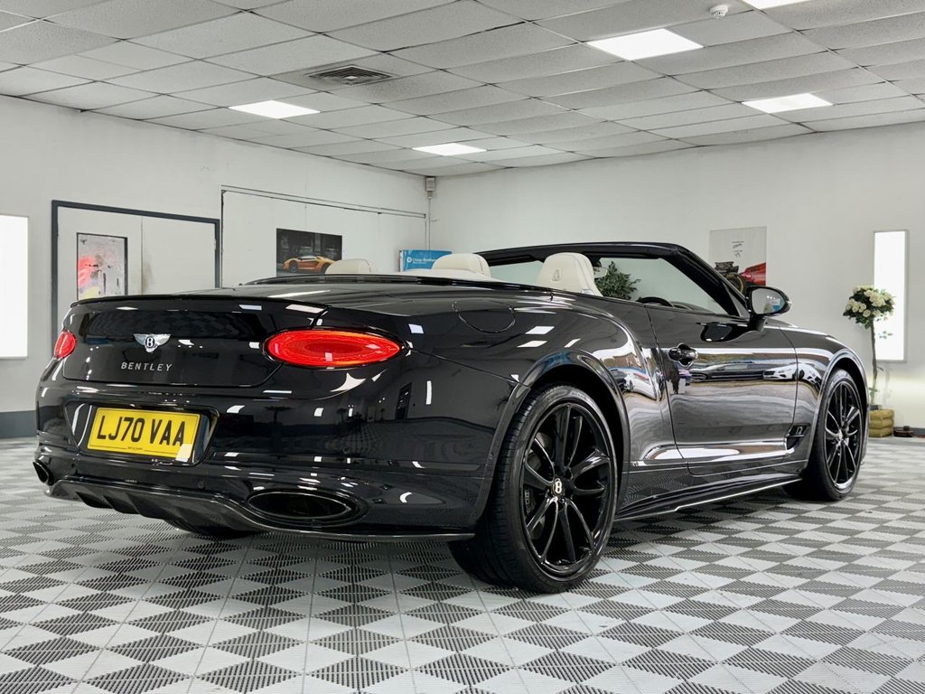 USED 2020 70 BENTLEY CONTINENTAL 6.0 W12 GTC Convertible 2dr Petrol Auto 4WD Euro 6 (635 ps) 