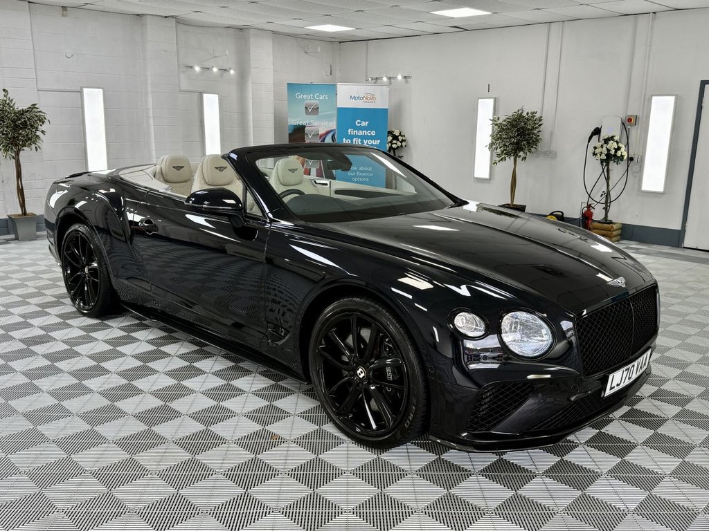 USED 2020 70 BENTLEY CONTINENTAL 6.0 W12 GTC Convertible 2dr Petrol Auto 4WD Euro 6 (635 ps) 