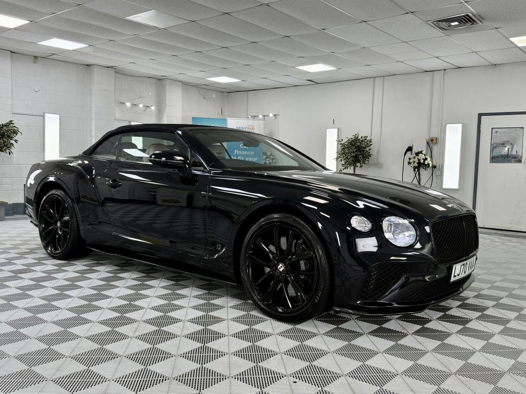 USED 2020 70 BENTLEY CONTINENTAL 6.0 W12 GTC Convertible 2dr Petrol Auto 4WD Euro 6 (635 ps) 