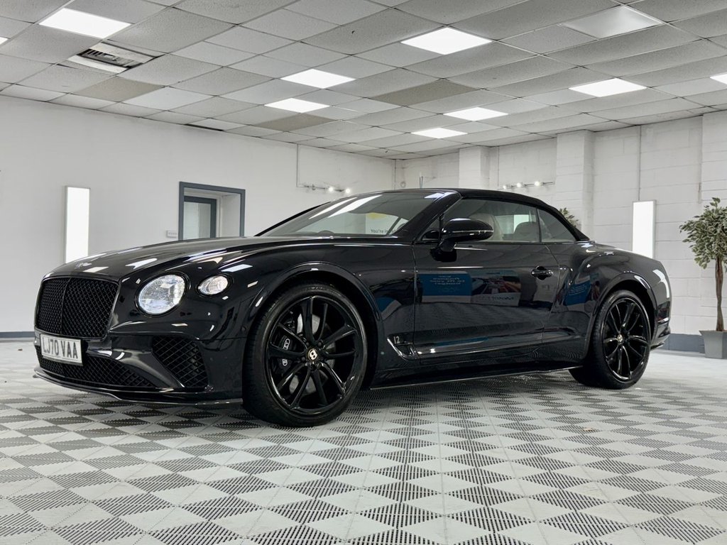 USED 2020 70 BENTLEY CONTINENTAL 6.0 W12 GTC Convertible 2dr Petrol Auto 4WD Euro 6 (635 ps) 