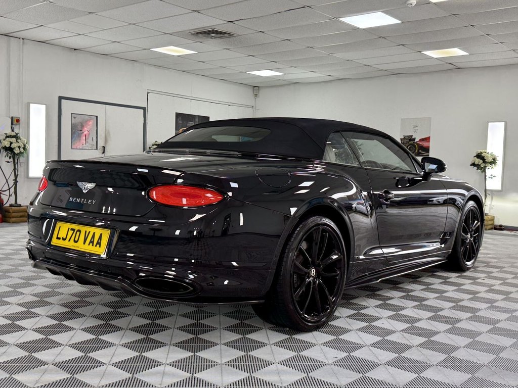 USED 2020 70 BENTLEY CONTINENTAL 6.0 W12 GTC Convertible 2dr Petrol Auto 4WD Euro 6 (635 ps) 