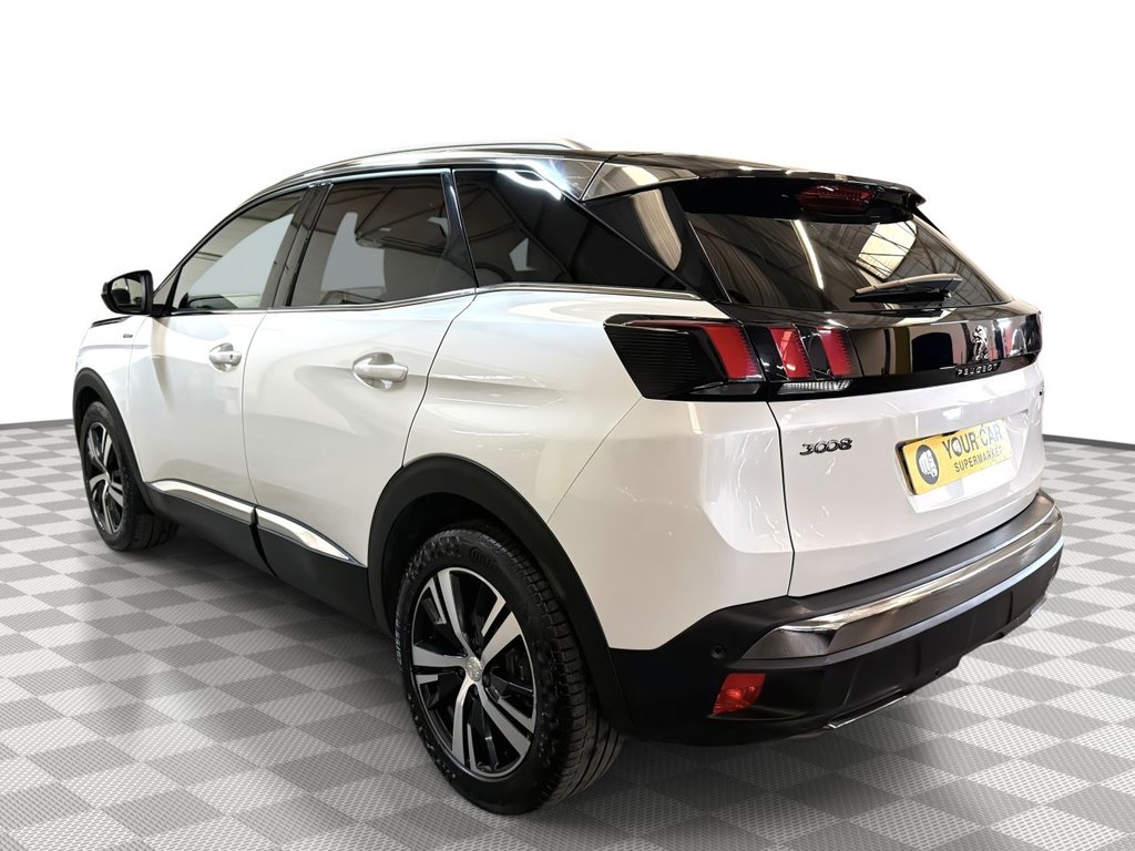USED 2018 18 PEUGEOT 3008 1.5 BlueHDi GT Line SUV 5dr Diesel EAT Euro 6 (s/s) (130 ps) Apple Carplay, Rear Camera