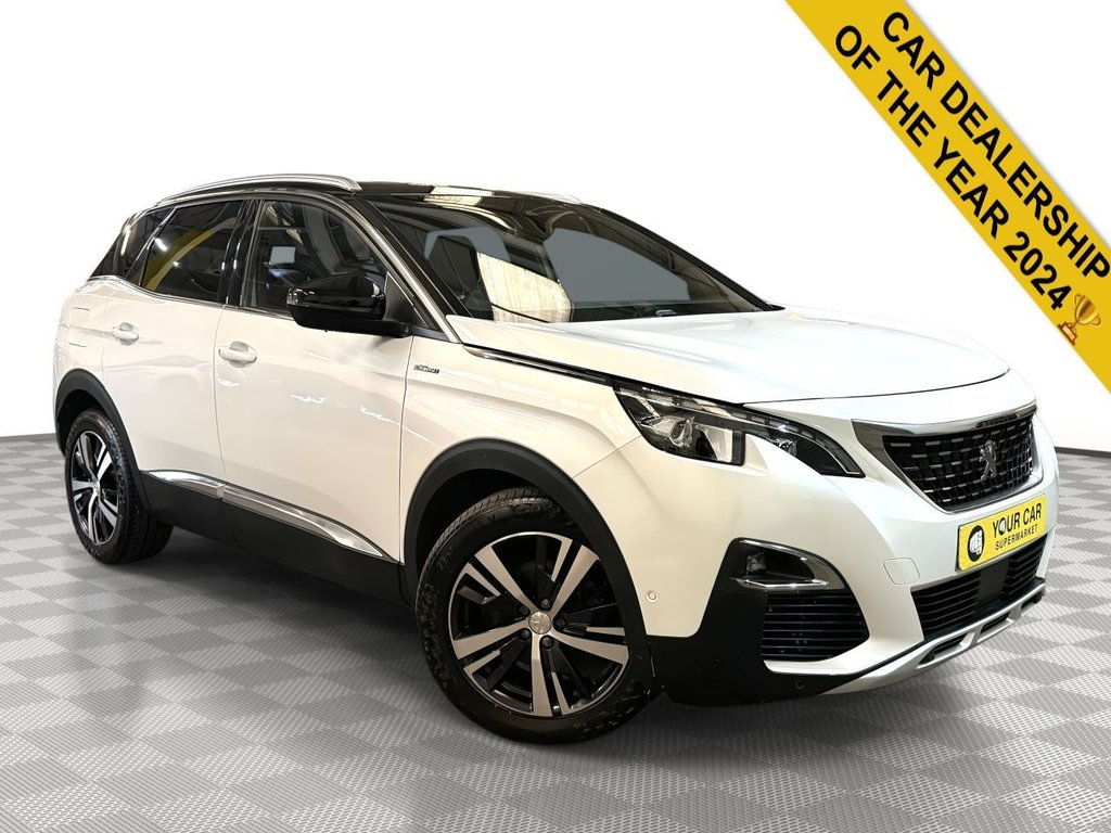 USED 2018 18 PEUGEOT 3008 1.5 BlueHDi GT Line SUV 5dr Diesel EAT Euro 6 (s/s) (130 ps) Apple Carplay, Rear Camera
