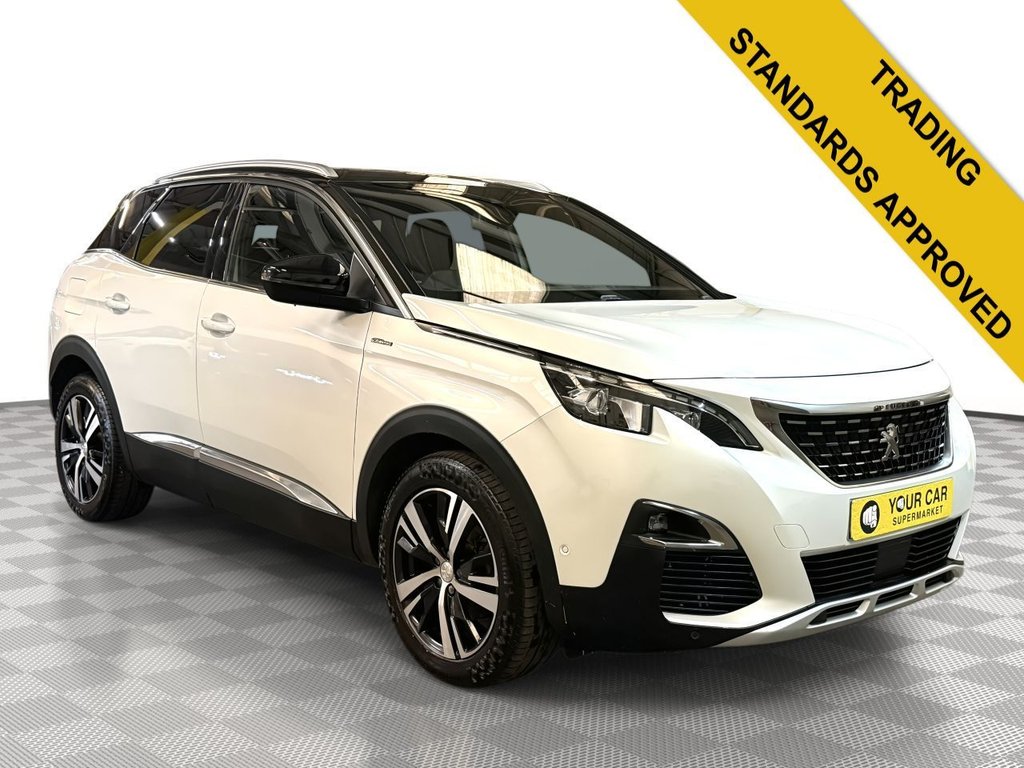 USED 2018 18 PEUGEOT 3008 1.5 BlueHDi GT Line SUV 5dr Diesel EAT Euro 6 (s/s) (130 ps) Apple Carplay, Rear Camera