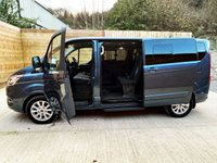 USED 2018 68 FORD TOURNEO CUSTOM L2 LWB 5 Seat Twin Wheelchair Accessible Disabled Access Vehicle WAV 