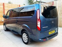 USED 2018 68 FORD TOURNEO CUSTOM L2 LWB 5 Seat Twin Wheelchair Accessible Disabled Access Vehicle WAV 