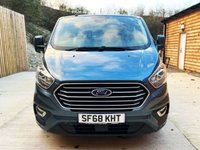 USED 2018 68 FORD TOURNEO CUSTOM L2 LWB 5 Seat Twin Wheelchair Accessible Disabled Access Vehicle WAV 