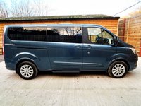 USED 2018 68 FORD TOURNEO CUSTOM L2 LWB 5 Seat Twin Wheelchair Accessible Disabled Access Vehicle WAV 