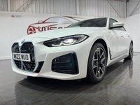 USED 2022 22 BMW I4 40 83.9kWh M Sport Gran Coupe 5dr Electric Auto eDrive (340 ps) 2 keys, digi dash, apple car play
