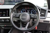 USED 2021 21 AUDI A1 1.0 TFSI 25 S LINE CHRONOS GREY REAR SENSORS APPLE CP