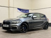 USED 2018 18 BMW 1 SERIES 3.0 M140i Shadow Edition Pro Navigation Hatchback 3 Door Petrol Auto Euro 6 (s/s) (340 ps) 1 OWNER &pound;3,385 WORTH OF BMW EXTRAS