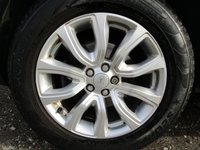 USED 2012 62 LAND ROVER RANGE ROVER EVOQUE 2.2 eD4 Pure 5 door 2WD Metallic blue with beige leather.