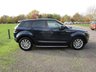 USED 2012 62 LAND ROVER RANGE ROVER EVOQUE 2.2 eD4 Pure 5 door 2WD Metallic blue with beige leather.