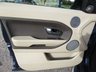USED 2012 62 LAND ROVER RANGE ROVER EVOQUE 2.2 eD4 Pure 5 door 2WD Metallic blue with beige leather.