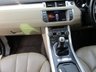 USED 2012 62 LAND ROVER RANGE ROVER EVOQUE 2.2 eD4 Pure 5 door 2WD Metallic blue with beige leather.