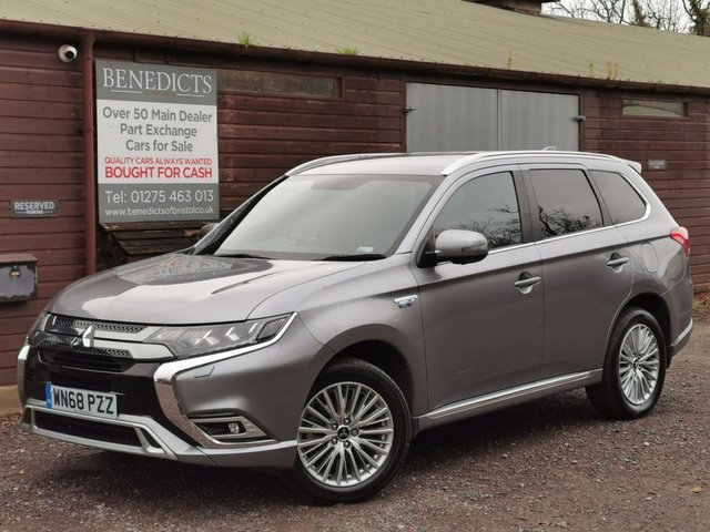 2018 68 Mitsubishi Outlander 2.4h TwinMotor 13.8kWh 4h SUV 5dr Petrol Plug-in Hybrid CVT 4WD Euro 6 (s/s) (209 ps)