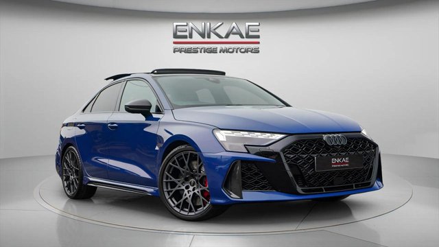 2025 25 Audi Rs3 2.5 TFSI Carbon Black Saloon 4dr Petrol S Tronic quattro Euro 6 (s/s) (400 ps)